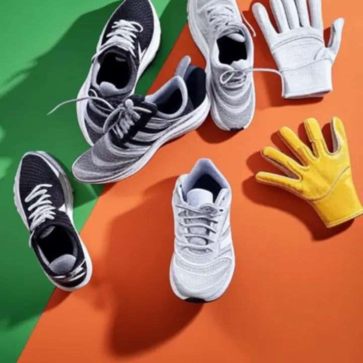 Baner promujący sprzęt sportowy i akcesoria