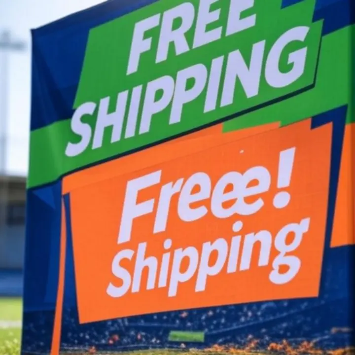 Promocyjny baner z ofertą darmowej dostawy w sklepie Sportivyx